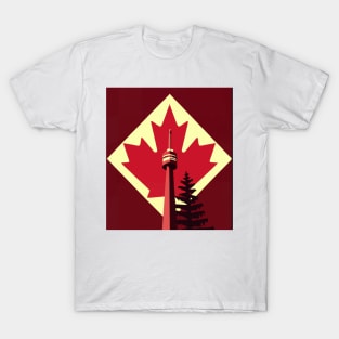 Canada Propaganda Poster T-Shirt